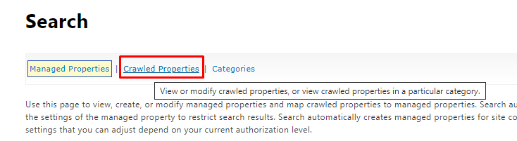 SharePoint Search Command Bar