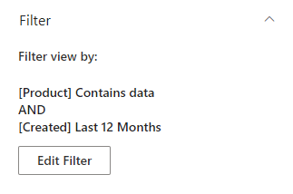 List Filter Query Settings