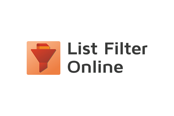 List Filter Online