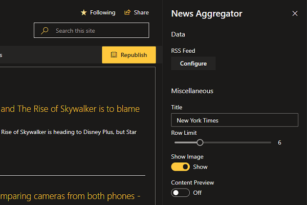 Vitextra News Aggregator